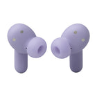 JBL - Live Beam 3 Écouteurs intra sur tige sans fil avec réduction de bruit - Mauve-Six microphones à formation de faisceaux réduisent le vent et les interférences afin que vous puissiez toujours communiquer avec clarté. Vous pouvez créer votre propre environnement d'appel grâce aux niveaux sonores ambiants personnalisés de Personal Sound Amplification. Un égaliseur vocal et un optimiseur de niveau vocal vous donnent un contrôle total non seulement sur le son que vos interlocuteurs entendent, mais également