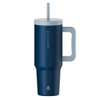 GROSCHE - Aspen Gobelet Isolé avec Poignée - 40 oz - Bleu Montagne-Capacité de 40 oz
