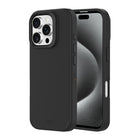 AXS - PROTech Pulse D3O étui fabriqué avec du plastique recyclé pour Apple iPhone 16 Pro - Noir-Testé pour des chutes de 12 pieds, soutenu par la technologie D3O®