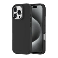 AXS - PROTech Pulse D3O étui fabriqué avec du plastique recyclé pour Apple iPhone 16 Pro - Noir-Testé pour des chutes de 12 pieds, soutenu par la technologie D3O®