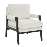 Brassex - Chaise d'appoint 476238 Hugo - beige-Esthétique de design moderne