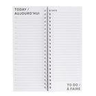 Gry Mattr - Cahier de notes de tâches à accomplir - 4,7 x 11,7 po - ligné - 100 feuilles - kraft-4