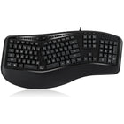 Adesso - Clavier ergonomique RGB USB - Disposition bilingue canadienne-Connexion USB filaire pour des performances fiables
