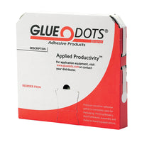 Spicers Canada - Pastilles de colle Glue Dots à forte adhérence - diamètre 1/2 po, profil 1/64 po - 4 000 par rouleau-Pastilles de colle Glue Dots à forte adhérence