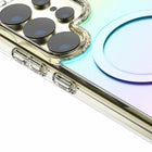 Avana - Coque Cosmic Compatible MagSafe Galaxy S25 - Ultra Violet-Résistance aux rayures avec auto-réparation