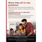 McAfee+ - Premium Family logiciel antivirus pour (illimité d’appareils)(Windows/Mac/Android/iOS/ChromeOS) - abonnement d'un an avec renouvellement automatique [téléchargement]-Assurez la sécurité de vos enfants en ligne et limitez leur exposition en ligne grâce au contrôle parental.