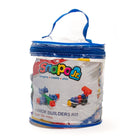 Snapo Jr. - Kit de construction pour débutants - 60 pièces-Les blocs Snapo sont dotés de notre technologie d'encliquetage brevetée. Les blocs Snapo se connectent sur les 6 côtés, coulissent verticalement et peuvent pivoter !