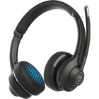 JLab - Casque de travail Audio Go-Double connectivité avec Bluetooth multipoint