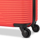 Atlantic - Bagage à main rigide Swerve 19 po - Ceyenne-Poids (lb): 5,5 lbs
Dimensions (avec les roues): 21,5 po H x 14 po L x 9 po D
Dimensions (sans les roues): 18 po H x 12 po L x 8,5 po D