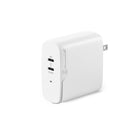 ALOGIC - Chargeur Rapid Power 68 W 2 ports USB-C PD GaN - blanc-1 port USB-C avec sortie 50-60 W