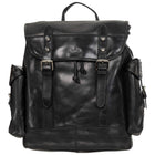 Mancini - Sac à dos pour portable 15 po Buffalo - 12po x 7po x 16po - Noir-Convient au portables jusqu’à 15 pouces