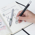 Kikkerland - stylo multi-outils noir et argent-6