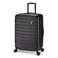 Atlantic - Riptide Abs 24 po Spinner extensible - Noir-Fabriqué en ABS durable