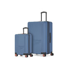 Reebok - Ensemble de Valise Rigide 2-Pieces de la collection Achievement - Bleu-ABS léger et résistant