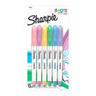 Sharpie - Marqueurs Créatifs S-Note - Pointe Biseautée - Couleurs Assorties - Paquet de 6-Marqueur créatif utilisé pour la prise de notes, le soulignage, le surlignage, le dessin et plus encore.