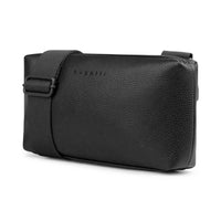 Bugatti - Sac de taille de la Collection Henry – Noir-Fabriqué en cuir synthétique grainé