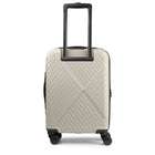 Bugatti - Valise cabine rigide 21.50po à roulettes pivotantes de la collection Berlin - Crème-9