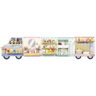 Qaba - Tableau d’activités mural camion avec 5 activités - multicolore-Dispose d'une largeur de 64,5 po (163,8 cm), offrant beaucoup d'espace pour le jeu collaboratif 