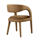 Modway - Pinnacle Performance Velvet Chaise à manger Ensemble de 2 - Brown-8