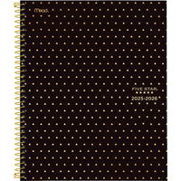 Five Star - Agenda scolaire hebdomadaire/mensuel triangle 2025-2026 - 11 po H x 8 1/2 po l - noir/or - bilingue-12 mois : juillet 2025 à juin 2026