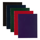 Blueline - Cahier de notes NotePro à couverture rigide - 9-1/4 po x 7-1/4 po - Couleurs assorties - paquet de 5-Des détails bien pensés : onglets autocollants colorés, page d'index, pochette de rangement, et espace pour inscrire la date et le numéro de page