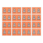 Pendaflex − Étiquettes de classement à onglet sur le côté A à Z de couleur rose − A − paquet de 240-Paquets de 240 étiquettes (15 feuilles, 16 étiquettes par feuille)