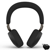 Jabra - Evolve3 75 UC USB-C - Noir-Une batterie rechargeable intégrée offre jusqu’à 22 heures de conversation ou 110 heures de musique, avec une recharge rapide qui permet jusqu’à 5 heures d’utilisation en seulement 5 minutes