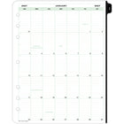 Day–Timer – Recharge d’agenda quotidien original 2027 format folio – 11 po x 8 1/2 po – anglais-12 mois à onglet : janvier 2027 à décembre 2027