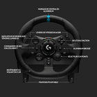Logitech G923 Volant de Course et Pédales, Retour de Force TRUEFORCE, pour PS5, PS4, PC et Mac - Noir-7