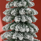 HOMCOM - Arbre de Noël Artificiel 6 Pieds à Branches Réalistes Vert-Les branches ignifuges ne risquent pas de prendre feu ou de causer de graves dommages domestiques 