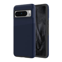 AXS - PROTech Plus étui mince anti-choc avec double couche pour Google Pixel 8 Pro - Bleu Astral-Résistant aux chutes jusqu’a 10 pieds