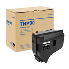 CET - Konica Minolta Bizhub 4050i/4750i/4700i/ 4051i/4751i/4701i TNP90/91 Cartouche de toner - Rendement Standard - Noir-Couleur: Noir