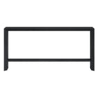 Hudson&Canal - Console Osman 64" L - Grain noir-La table est fabriquée à partir de matériaux MDF de haute qualité et durables