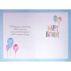 Rosedale - Cartes de souhaits Fête Générale 5-1/2 po x 8 po / Enveloppes - paquet de 12-Imprimées sur un papier de qualité non couché