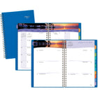 Mead - Agenda hebdomadaire/mensuel escapade tropicale 2025 - 8 1/4 po H x 5 7/8 po l - couleurs assorties - bilingue-Bilingue