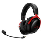 HP - Casque de jeu sans fil HyperX Cloud III S - Noir/Rouge-Le confort est au cœur du Cloud III. La mousse à mémoire de forme HyperX du bandeau et des coussinets d'oreille, recouverte d'un similicuir doux et haut de gamme, assure un confort optimal