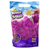 Kinetic Sand -  907 g (2 lb) de Kinetic Sand rose pour mélanger - modeler et créer - à partir de 3 ans-Le Kinetic Sand pour les enfants développe leur créativité et leurs capacités sensorielles et leur permet de laisser libre cours à leur imagination, complétant à merveille n'importe quel jeu sensoriel, il constitue le cadeau idéal pour les enfants à partir de 3 ans