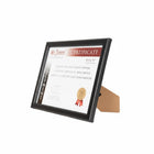 St. James - Cadre pour documents/certificats St. James - pour documents de format lettre 8,5 po x 11 po - noir-Cadre noir classique offrant une apparence professionnelle et intemporelle