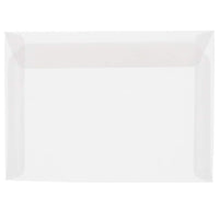 JAM Paper - Enveloppes format livret en papier vélin translucide, 8 3/4 x 11 1/2 po, translucide, 1000 par paquet-Translucide