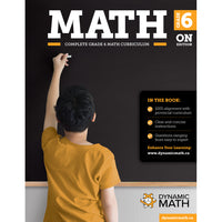 Dynamic Math - Ontario 6e année-Couvre le programme de mathématiques de 6e année de l'Ontario