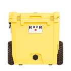 RovR -RollR 45 Glacière rigide à roulettes pintes avec poignée télescopique - Côté ensoleillé-Le système breveté de goupilles AnchR vous permet de fixer des accessoires essentiels comme le bac LandR, la planche de préparation, le double Cup HoldR, le sac de rangement et la série DeckR (non inclus)