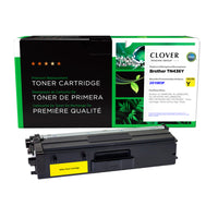 CIG - Cartouche de Toner Brother TN436Y Remise à Neuf - Rendement Très Élevé - Jaune-Jaune