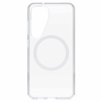 OtterBox - Symmetry Clear Magnets Case pour Samsung Galaxy S25 - Transparent avec teinte bleue-Design ultra-fin qui suit les lignes de votre téléphone