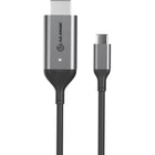 ALOGIC - Câble Ultra USB-C (mâle) vers HDMI (mâle) de 2 m - 4K à 60 Hz - Gris sidéral-Plug & Play - Résolution Ultra HD 4K - Le câble Ultra USB-C (mâle) vers HDMI (mâle) est une solution plug-and-play qui ne nécessite aucune installation de pilote ni de logiciel. Il prend en charge une résolution Ultra HD 4K (3840 x 2160) à 60 Hz.