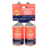 Scotch-Brite - Rouleau anti-peluches Everyday Clean - Paquet de 2-Permet d’avoir des vêtements exempts de peluches, de charpies et de poils
