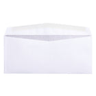 Enveloppes d'affaires de sécurité SupremeX, doublure teintée grise, no 10, 24 lb, blanc, 4 1/8 pox 9 1/2 po, 500/bte-Vélin blanc