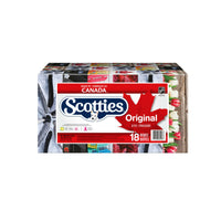 Scotties - Papier-mouchoir - 100 Feuille par paquet - Paquet de 18-Ce produit est hypoallergène et approuvé en dermatologie