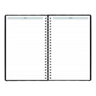 Blueline - 2027 agenda hebdomadaire/mensuel Timanager 13 mois Blueline – 9 1/16 po x 5 7/8 po – noir-Inclus: une section dédiée aux notes et une section pour les contacts