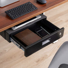 IntekView - UD100 Tiroir de rangement sous le bureau avec verrou-Dimensions: 21,3 po L x 7,4 po H x 23,1 po P