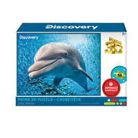 Discovery - Prime 3D Dauphin 48 pièces casse-tête, pour enfants-Casse-tête 48 pièces